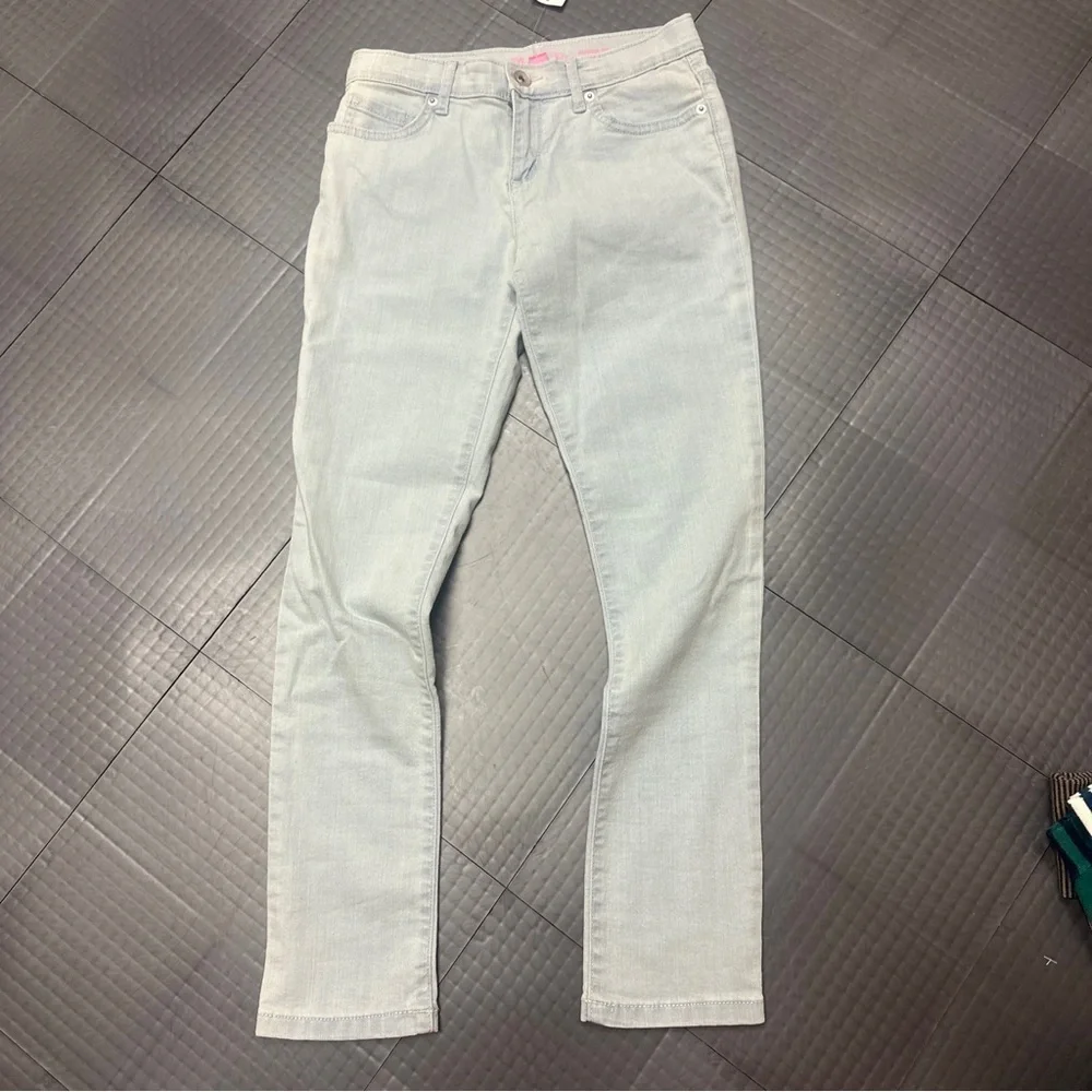 The Children's Place Girls Super Skinny Jeans Size 10 Sky Wash NEW
